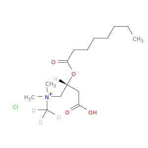 辛酰基L-肉碱-d3氯化物