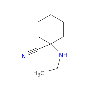 Cyclohexanecarbonitrile,1-(ethylamino)-