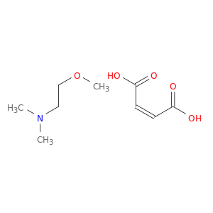 Ethanamine, 2-methoxy-N,N-dimethyl-, (2Z)-2-butenedioate (1:1)