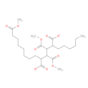 1,8,9,10,11-Heptadecanepentacarboxylic acid, 1,9,10-trimethyl ester