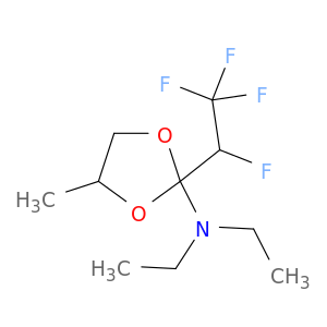 1,3-Dioxolan-2-amine, N,N-diethyl-4-methyl-2-(1,2,2,2-tetrafluoroethyl)-