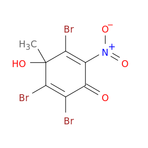 2,5-Cyclohexadien-1-one, 2,3,5-tribromo-4-hydroxy-4-methyl-6-nitro-
