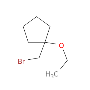 1-(bromomethyl)-1-ethoxycyclopentane