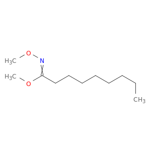 Nonanimidic acid,N-methoxy-, methyl ester
