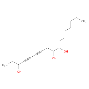 4,6-Heptadecadiyne-3,9,10-triol