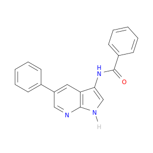 Benzamide, N-(5-phenyl-1H-pyrrolo[2,3-b]pyridin-3-yl)-