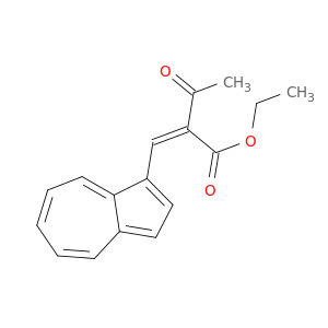Butanoic acid, 2-(1-azulenylmethylene)-3-oxo-, ethyl ester, (2Z)-