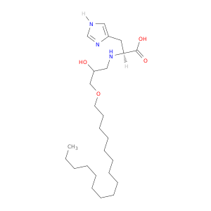 L-Histidine, N-[3-(hexadecyloxy)-2-hydroxypropyl]-