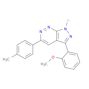1H-Pyrazolo[3,4-c]pyridazine, 3-(2-methoxyphenyl)-5-(4-methylphenyl)-