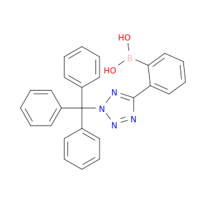 2 -(5-(1-三苯甲基-1H-四氮唑)苯硼酸