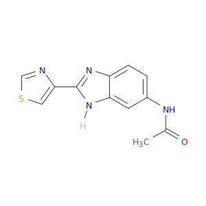 Acetamide,N-[2-(4-thiazolyl)-1H-benzimidazol-6-yl]-