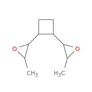 Oxirane, 2,2'-(1,2-cyclobutanediyl)bis[3-methyl-