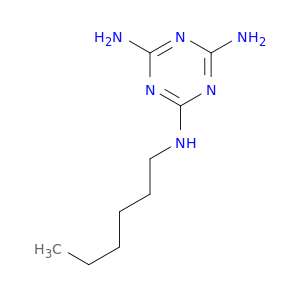 1,3,5-Triazine-2,4,6-triamine, N-hexyl-