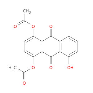 9,10-Anthracenedione, 1,4-bis(acetyloxy)-5-hydroxy-