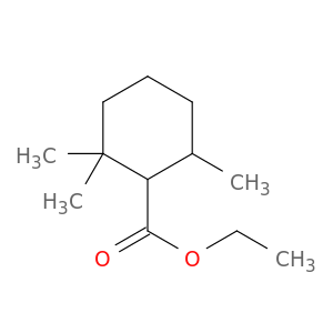 Cyclohexanecarboxylic acid, 2,2,6-trimethyl-, ethyl ester
