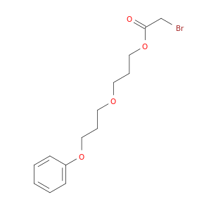 3-(3-phenoxypropoxy)propyl bromoacetate