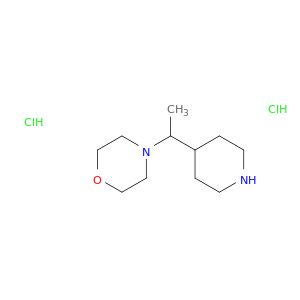 4-(1-(Piperidin-4-yl)ethyl)morpholine dihydrochloride