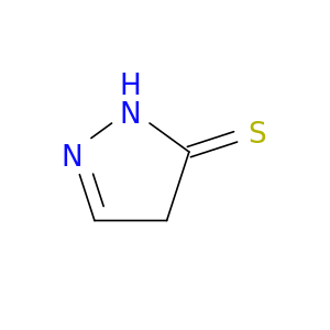 3H-Pyrazole-3-thione, 2,4-dihydro-