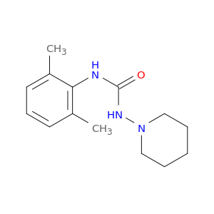Urea, N-(2,6-dimethylphenyl)-N'-1-piperidinyl-