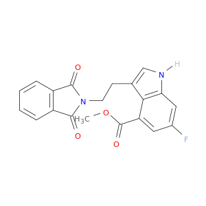 3-[2-(1,3-二氢-1,3-二氧代-2H-异吲哚-2-基)乙基]-6-氟-1H-吲哚-4-羧酸甲酯