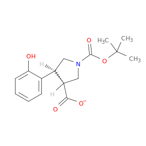 Boc-(+/-)-trans-4-(2-Hydroxy-phenyl)-pyrrolidine-3-carboxylic Acid