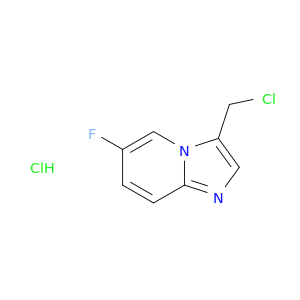 3-(chloromethyl)-6-fluoroimidazo[1,2-a]pyridine Hydrochloride