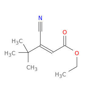 2-Pentenoic acid, 3-cyano-4,4-dimethyl-, ethyl ester, (Z)-
