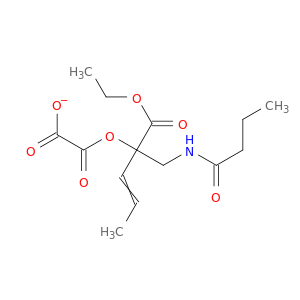 Ethanedioic acid, 1-(ethoxycarbonyl)-2-[(1-oxobutyl)amino]-1-propenylethyl ester
