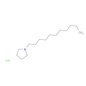 Pyrrolidine, 1-undecyl-, hydrochloride