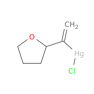 Mercury, chloro[1-(tetrahydro-2-furanyl)ethenyl]-