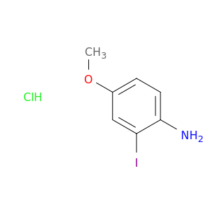 2-Iodo-4-methoxyaniline Hydrochloride