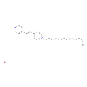 Pyridinium, 1-dodecyl-4-[2-(4-pyridinyl)ethenyl]-, bromide