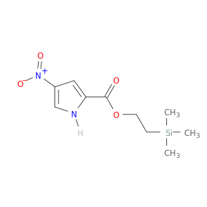 1H-Pyrrole-2-carboxylic acid, 4-nitro-, 2-(trimethylsilyl)ethyl ester