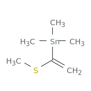 Stannane, trimethyl[1-(methylthio)ethenyl]-