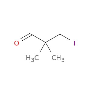 Propanal, 3-iodo-2,2-dimethyl-