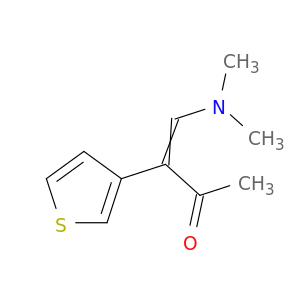 3-Buten-2-one, 4-(dimethylamino)-3-(3-thienyl)-