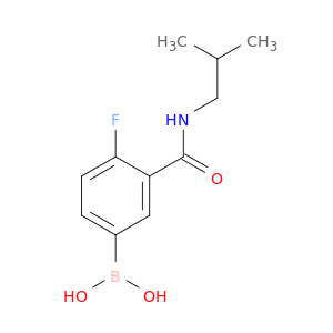 4-氟-3-(异丁基氨基甲酰基)苯基硼酸