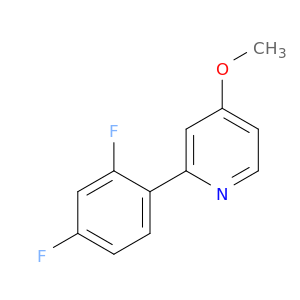 Pyridine, 2-(2,4-difluorophenyl)-4-methoxy-