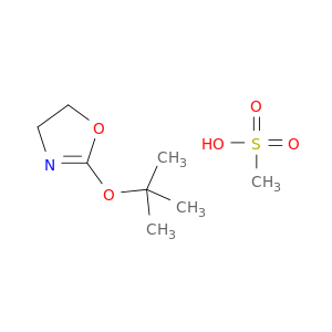 Oxazole, 2-(1,1-dimethylethoxy)-4,5-dihydro-, methanesulfonate