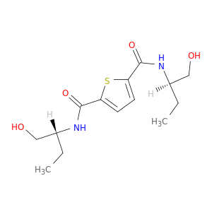 2,5-Thiophenedicarboxamide, N,N'-bis[(1R)-1-(hydroxymethyl)propyl]-
