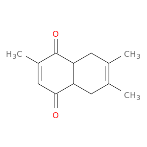 1,4-Naphthalenedione, 4a,5,8,8a-tetrahydro-2,6,7-trimethyl-