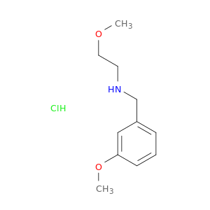 (3-Methoxybenzyl)(2-methoxyethyl)amine hydrochloride
