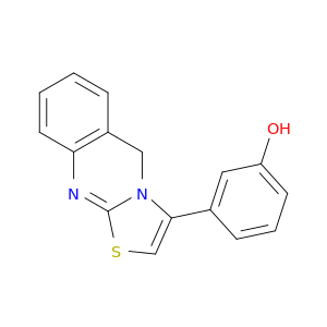 Phenol, 3-(5H-thiazolo[2,3-b]quinazolin-3-yl)-