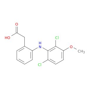 Benzeneacetic acid, 2-[(2,6-dichloro-3-methoxyphenyl)amino]-