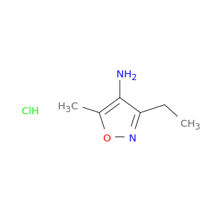 3-ethyl-5-methyl-1,2-oxazol-4-amine hydrochloride