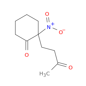 Cyclohexanone, 2-nitro-2-(3-oxobutyl)-