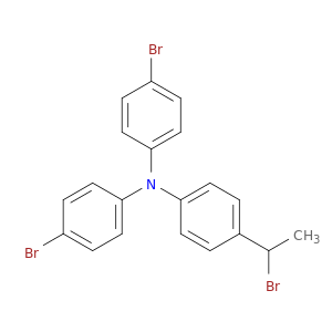 Benzenamine, 4-bromo-N-[4-(1-bromoethyl)phenyl]-N-(4-bromophenyl)-