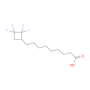 Cyclobutanenonanoicacid, 2,2,3,3-tetrafluoro-