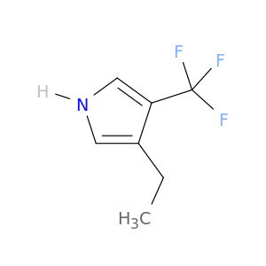 1H-Pyrrole, 3-ethyl-4-(trifluoromethyl)-