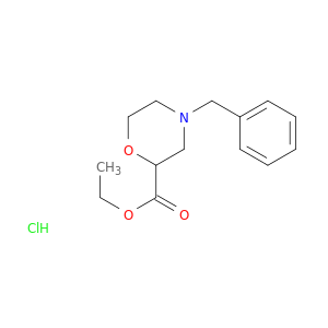 4-苄基-2-吗啉甲酸乙酯盐酸盐